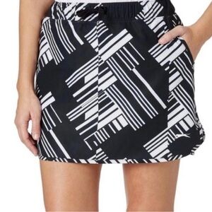 Slazenger Women’s Lite Bright Collection Printed Pull on Golf Skort